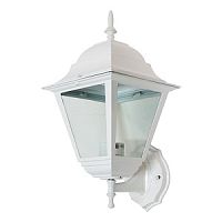 Светильник садово-парковый Feron 4201 220В 100Вт Е27 IP44 Белый 400х185х215мм картинка 